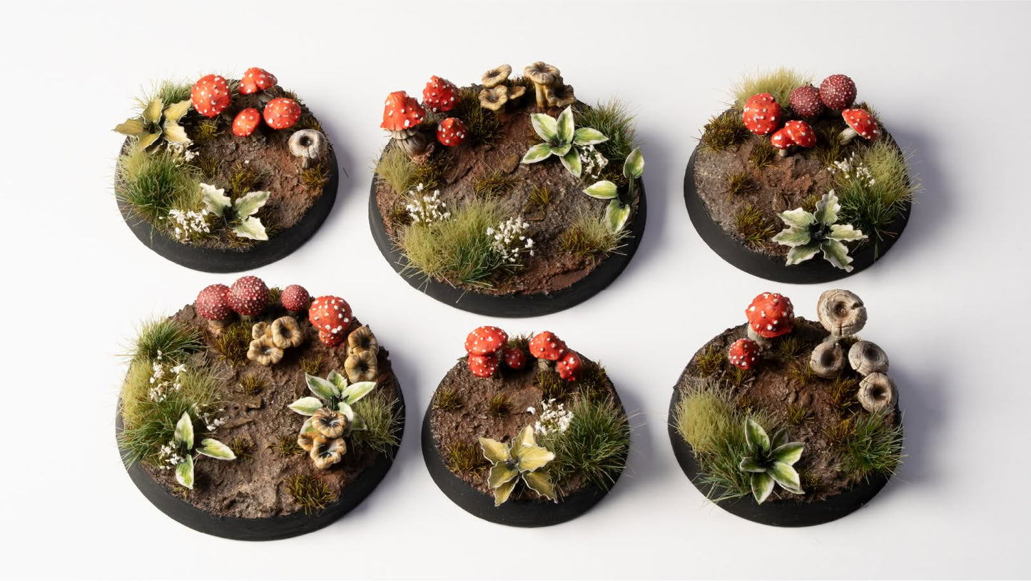 Gamers Grass | Basing Bits | Forest Mushrooms