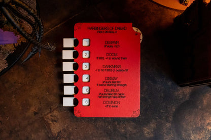 Chaos Knights Tracker - Warhammer 40K Harbingers of Dread Ability Tracker