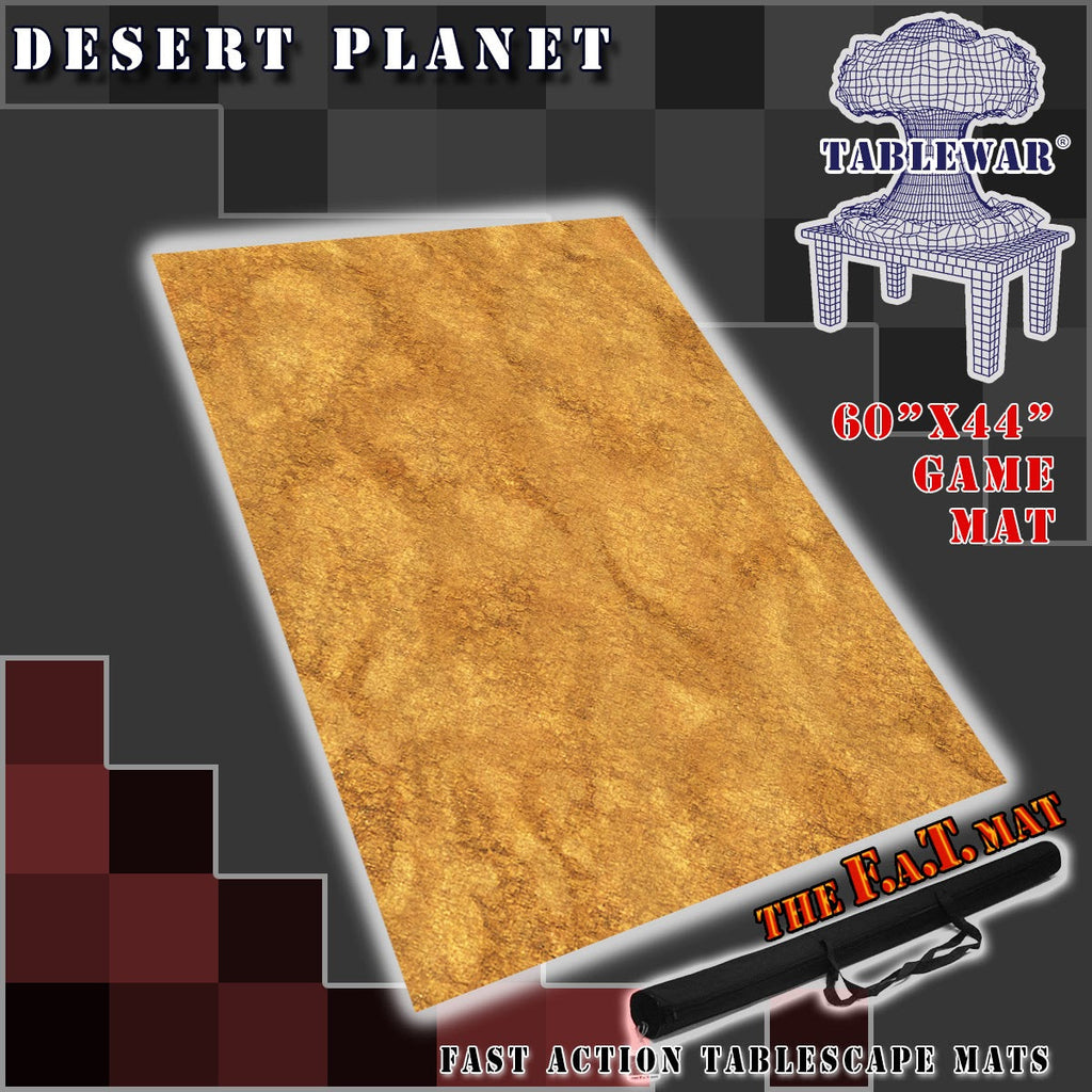 60x44" 'Desert Planet' F.A.T. Mat Battle Gaming Mat