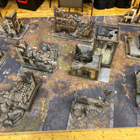 60x44" 'Ruined City' F.A.T. Mat Battle Gaming Mat