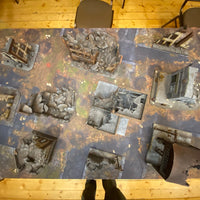 60x44" 'Ruined City' F.A.T. Mat Battle Gaming Mat