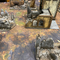 60x44" 'Ruined City' F.A.T. Mat Battle Gaming Mat