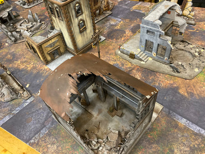 60x44" 'Ruined City' F.A.T. Mat Battle Gaming Mat