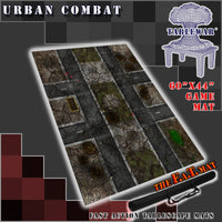 60x44" 'Urban Combat' F.A.T. Mat Battle Gaming Mat