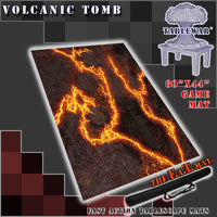 60x44" 'Volcanic Tomb' F.A.T. Mat Battle Gaming Mat