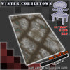 60x44" 'Winter Cobbletown' F.A.T. Mat Battle Gaming Mat