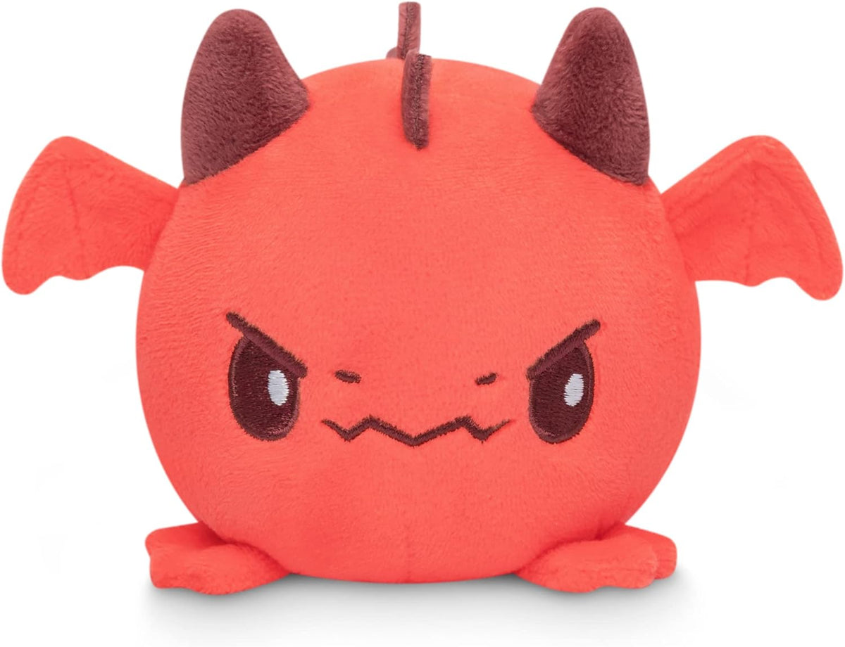 Red Dragon Plushie with Foldaway Tote Bag