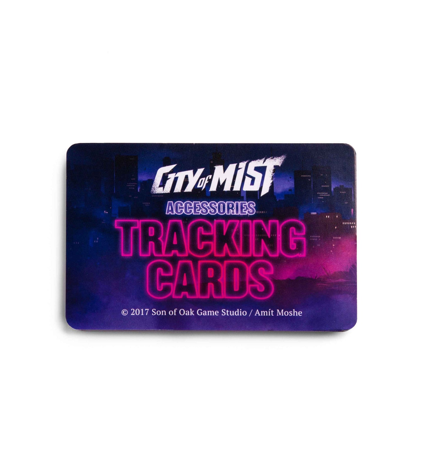 City of Mist Tracking Cards — 20 Reusable Laminated Cards