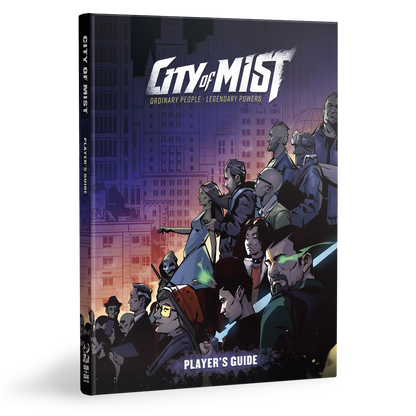 City of Mist Core Set — Premium Slipcase with Player's Guide, MC Toolkit & Screen