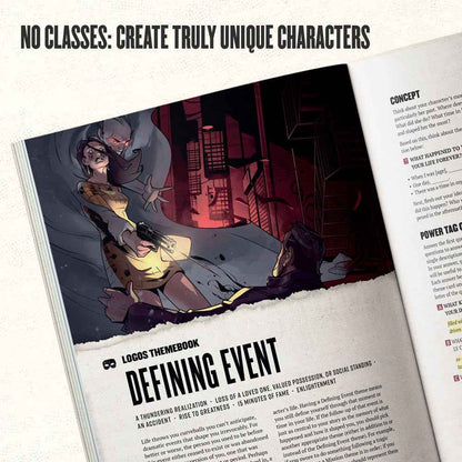 City of Mist Player's Guide — Characters, Rules & Development