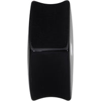 Black Acrylic Square Shaped Lucky 7 Dice Saddle Plug Set 22mm to 31mm