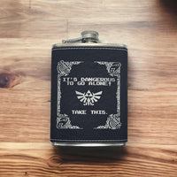 Hero’s Journey 8oz Flask – Take This With You