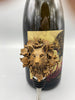 Black Forest Wolf Winestopper, Hand Sculpted Resin, Mythic Fantasy Art Barware | Gothic Wolf Bottle Stopper | Fantasy Wine and Barware Gift