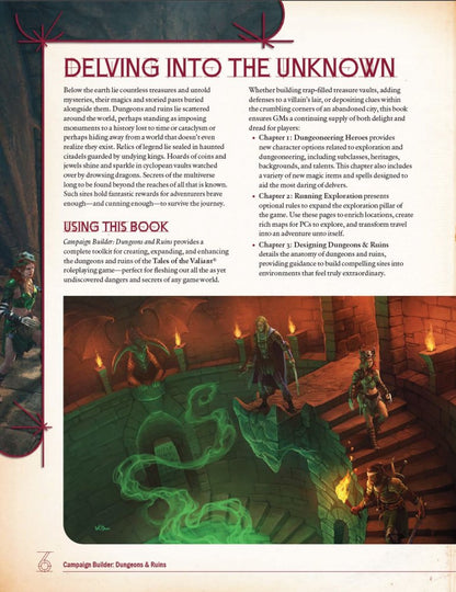 Campaign Builder: Dungeons & Ruins — D&D 5E Dungeon Design Guide