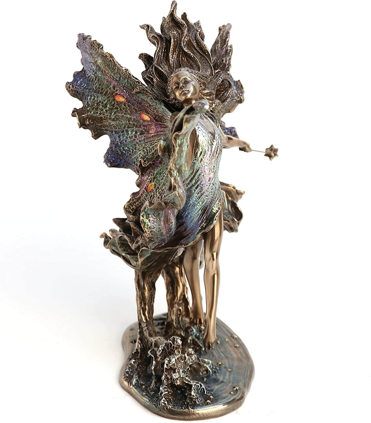 Where Moonbeams Fall – Josephine Wall Cold Cast Bronze Fairy & Pixie Figurine