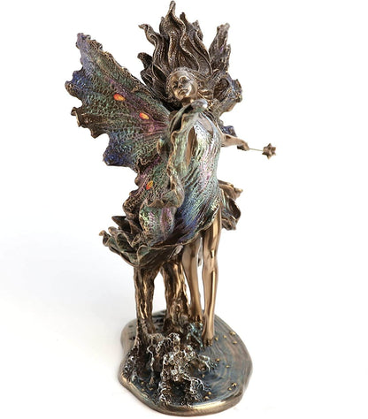 Where Moonbeams Fall – Josephine Wall Cold Cast Bronze Fairy & Pixie Figurine