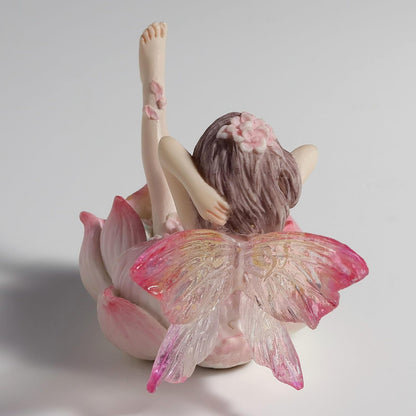 Butterfly Fairy Petal Bath Figurine