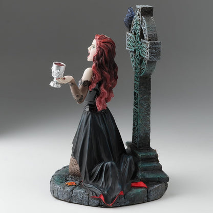 Kneeling Vampire Figurine
