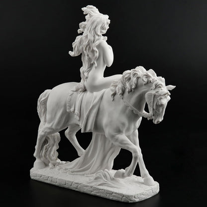 Lady Godiva on Horseback Figurine