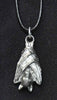 Fruit Bat Pendant | Gothic Necklace, Hanging Bat Pendant, Bats Lovers Gift | Handmade Goth Pendant, Vampire Jewelry, Animal Accessory