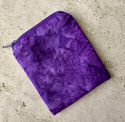 Black Cat Mojo Bag – Purple Embroidered Pouch for Crystals, Coins & Witchy Accessories