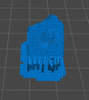 Graveyard of Sorrows Scatter Terrain (Gate, Tombstones, and Statue)