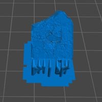 Graveyard of Sorrows Scatter Terrain (Gate, Tombstones, and Statue)