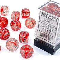 Chessex: D6  Nebula Dice sets - 16mm