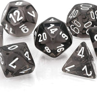 Chessex: Polyhedral Translucent Dice sets