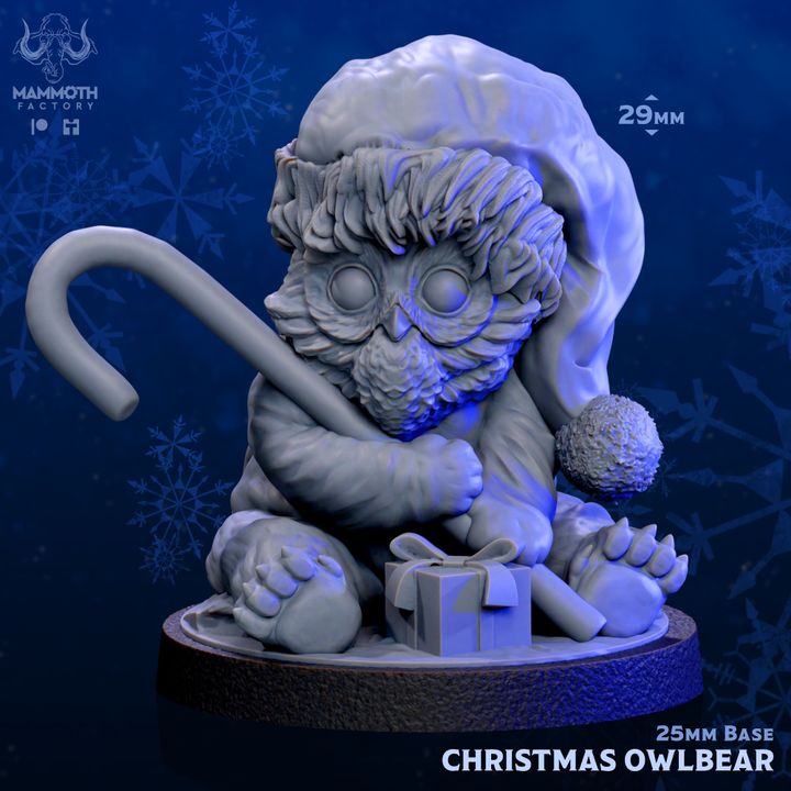 Christmas Owlbear