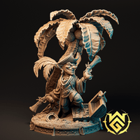 The Goblin Gunslinger Miniature & Bust