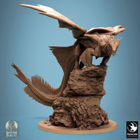 Metallic Bronze Dragon - Stance