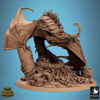 Pestilent Wyvern – Plague Dragon Boss Miniature