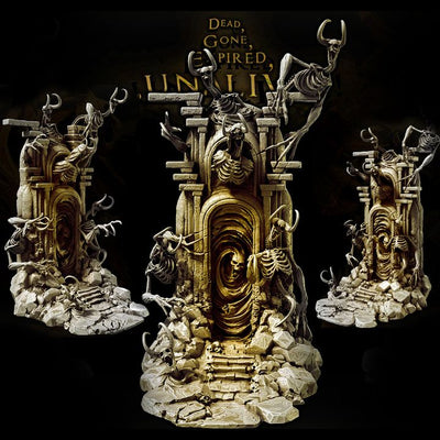 Portal of Undead Summoning – Dark Fantasy Terrain Piece