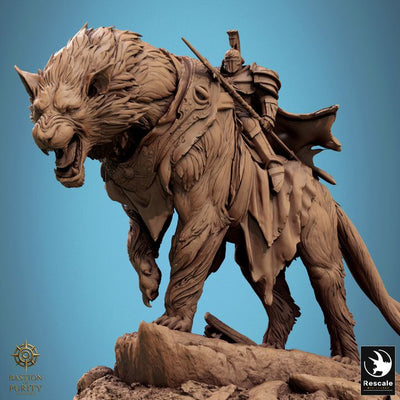 Feline Warden of the Prime - Beast Mount Miniature