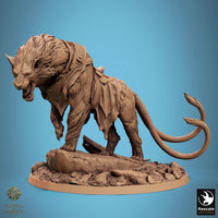 Feline Warden of the Prime - Beast Mount Miniature
