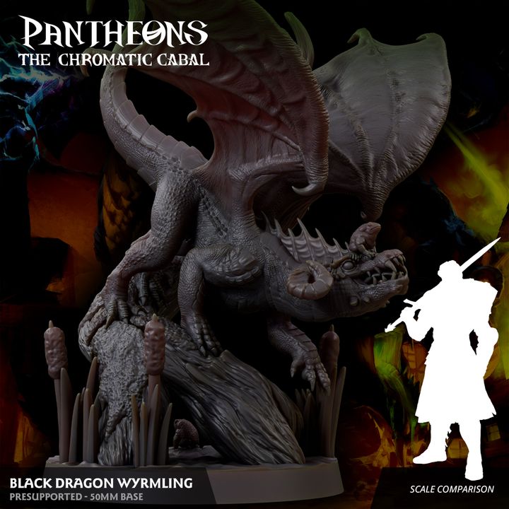 Wyrmling Black Dragon