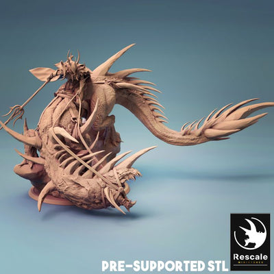 Mounted Crystal Drake