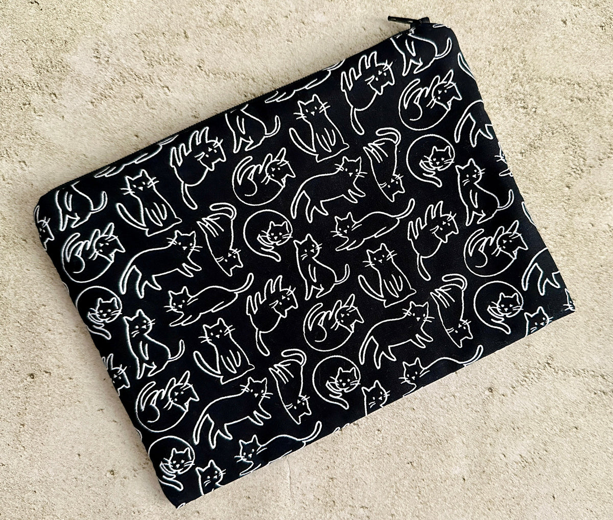 Cats Tarot Card Bag - Tarot Deck Storage Bag - Witchy Bag