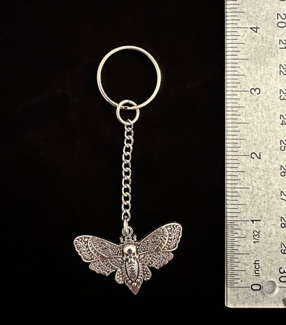 Mothman Cryptid Keychain – Horror Lover Bag Charm for Goths & Paranormal Fans