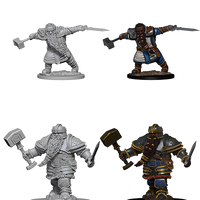 D&D: Nolzur's Marvelous Miniatures - Dwarf Male Fighter