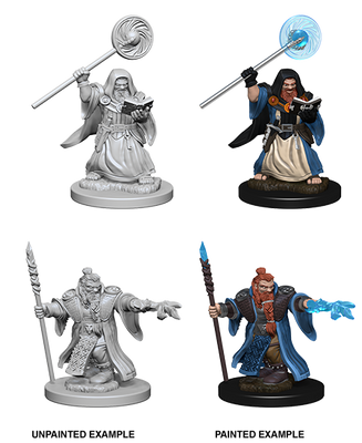 D&D: Nolzur's Marvelous Miniatures - Dwarf Male Wizard