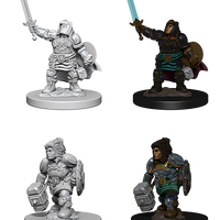 D&D: Nolzur's Marvelous Miniatures - Dwarf Female Paladin