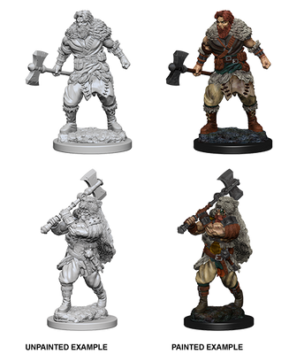 D&D: Nolzur's Marvelous Miniatures - Human Male Barbarian