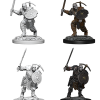 D&D: Nolzur's Marvelous Miniatures - Earth Gensai Male Fighter