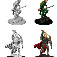 D&D: Nolzur's Marvelous Miniatures - Elf Female Fighter