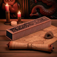 Investigator Faux Leather Dice Vault