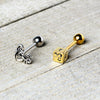 Officially Licensed Dungeons & Dragons Dice Barbell Tongue Ring  Set of 2