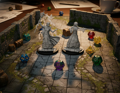 D&D: Nolzur's Marvelous Miniatures - Female Elf Wizard