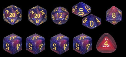 Specialty 14 Unusual DCC Dice Set - Eldritch Blast